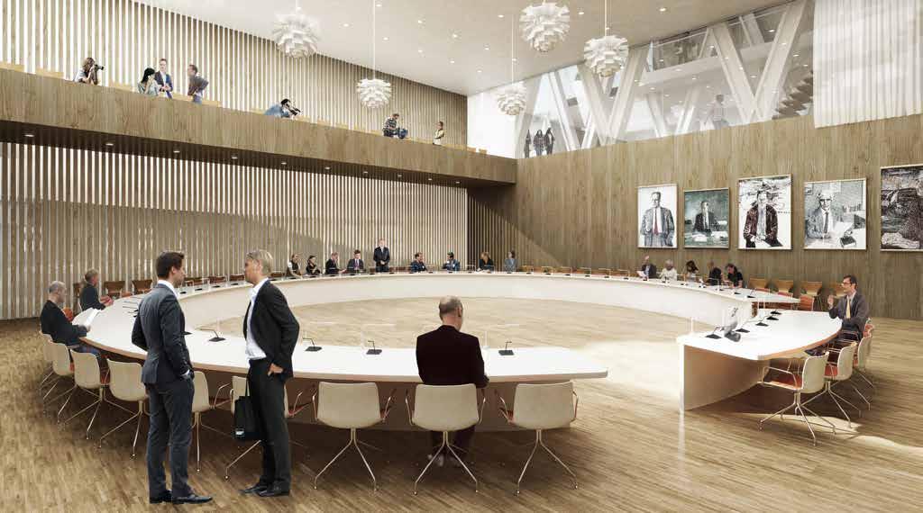 Kiruna Stadshus ett hus som ska fungera för alla För att finna bästa möjliga lösning för ett nytt stadshus beslöt Kiruna kommun i maj 2012 att genomföra en arkitekttävling.
