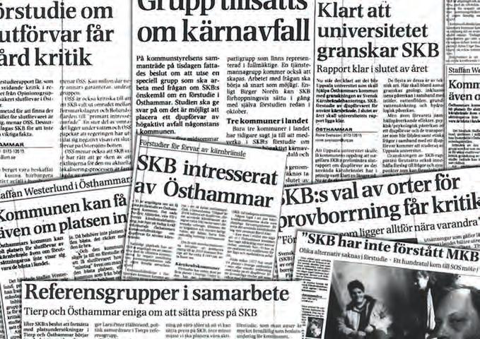 Mer kritiska politiker har andra teorier om varför majoriteten är positiv. SKB har ju haft en budget på tjugo miljoner som man kan smörja folk med och informera.