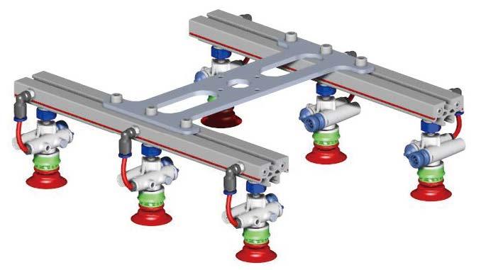 luminum profile mount ompressed-air -type Grippers