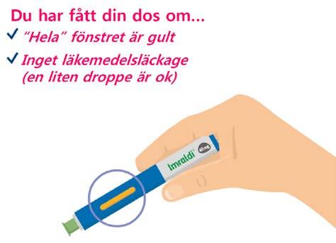 Flera sekunder senare kan du hör ett andra klick. 8.