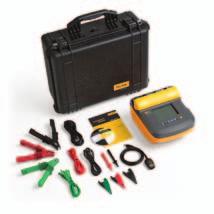 Fluke 1587 FC ET avancerat elektriskt felsökningspaket Innehåller: Fluke 1587 FC: Utför isolationstester och ett flertal DMM-uppgifter med