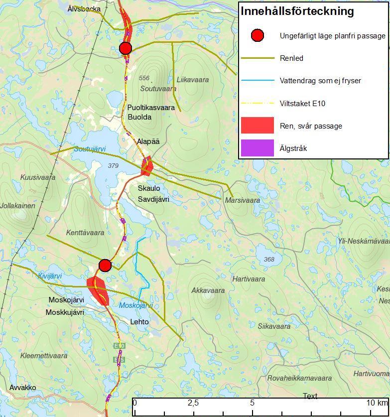 7. Utformning och lägen Nedan följer en beskrivning på utformning av viltpassager och lägen.
