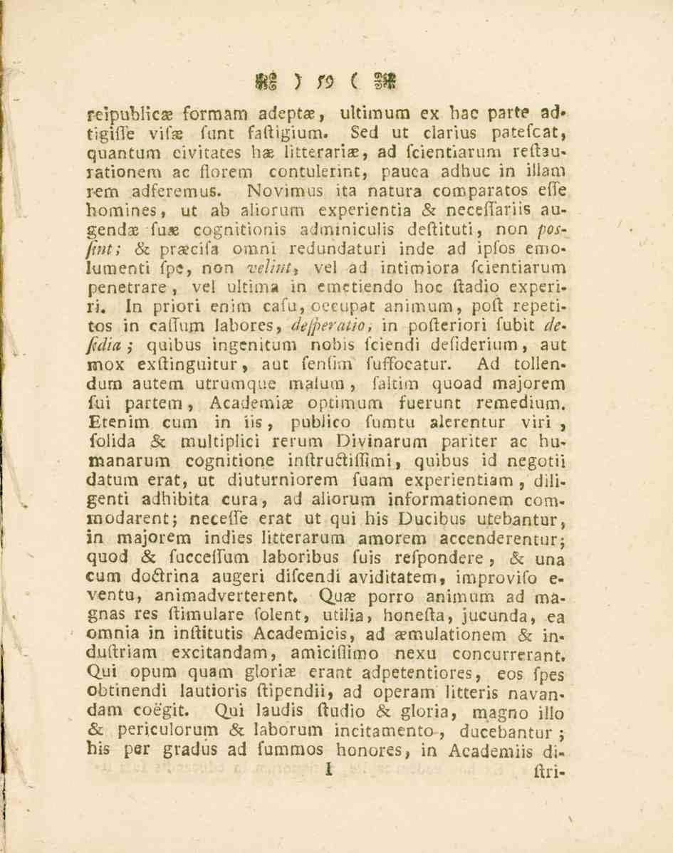 59 reipubliese formam adepta?, ultimum ex hac parte adtigifle vifss funt faftigium.