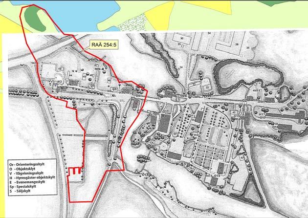 Inledning Topografi och fornlämningsmiljö Museiarkeologi Sydost/Kalmar läns museum har den 28 maj 2014 genomfört en arkeologisk förundersökning i form av en schaktningsövervakning inom Huseby äldre
