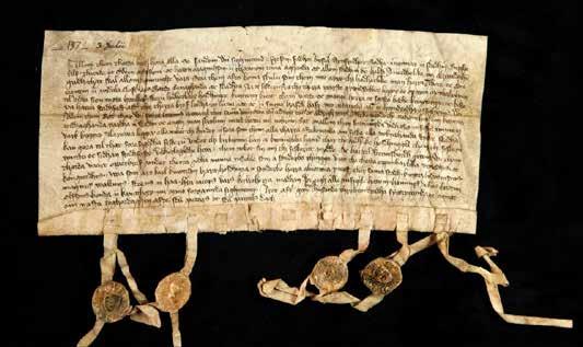 Figur 44. Foto av dokumentet från år 1372.