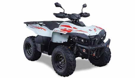 GETAC 2 ATV 650 LTD TERRÄNG Kubik : 608cc Torrvikt : 344 kg