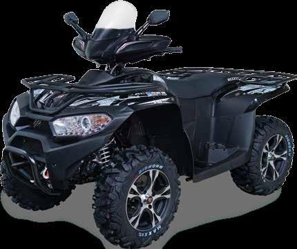 4 ATV 650 LTD TERRÄNG Kubik : 608cc Torrvikt : 344 kg Utrustning : servostyrning alu-fälgar vinsch