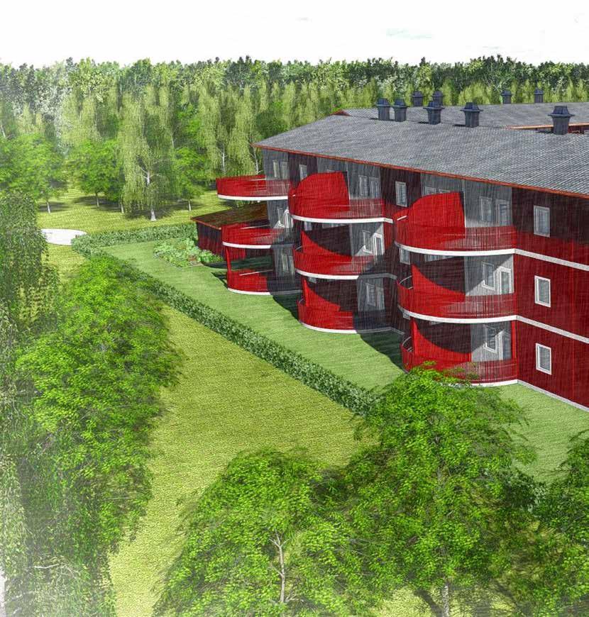 VILLA VIDA Delar av en större helhet Det behövs bostäder även utanför stadskärnorna. Det har Villa VIDA tagit fasta på i sitt erbjudande genom ramavtalet Bostad 2016.