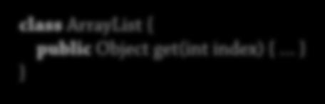 Annoteringar vid overriding 7 Java: Kan ange "extra information om koden" via annoteringar Exempel: @override kan
