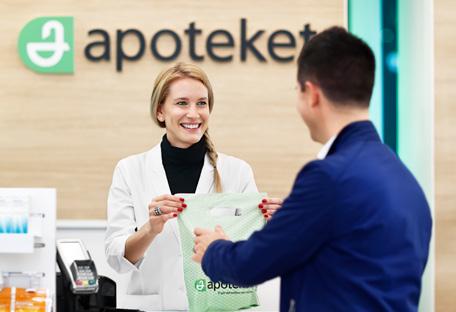 Delårsrapport januari mars 2018 Försäljningen på konsumentmarknaden, Apotekets kärnverksamhet, ökade med 6 procent. Såväl e-handeln som försäljningen via apotek utvecklades positivt.