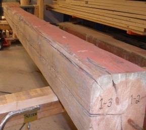 20 6.3 Tomografering av balkar från Lejonströmsbron Vid renovering av en äldre bro,