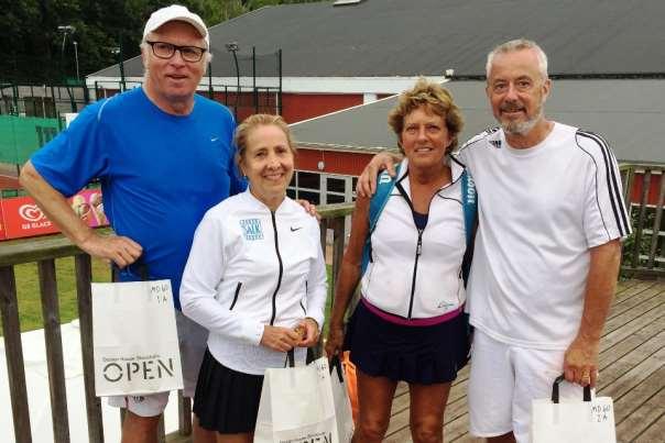 Svenska mästare MD60 Edith Rocha De Nordin SALK/Anders Björklund Näsbyparks TK Maria Låftman SALK/Göran Klint GLTK (Edith)/Anders: Våra VSM hör till årets höjdpunkter för mig, och årets upplaga