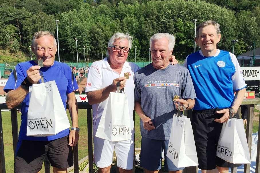 Jan-Erik/Evert: Det är alltid lika trevligt att komma tillbaka och spela VSM i Båstad. Det har blivit en familjetradition för oss samtidigt som vi får tillfälle att träffa tennisvänner och bekanta.