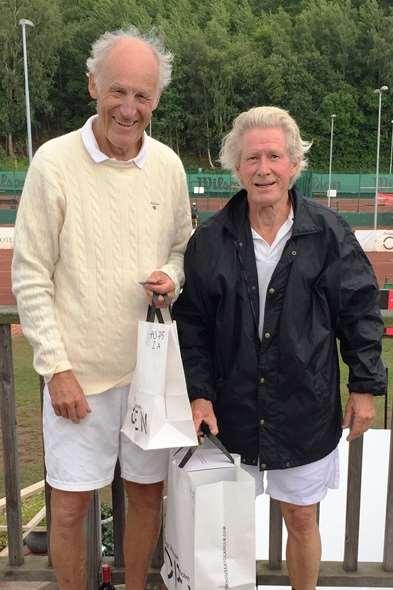 Christer: Som alltid: Veteran SM måste vi spela! Alltid lika kul och trevligt att träffa gamla som nya tennisvänner.