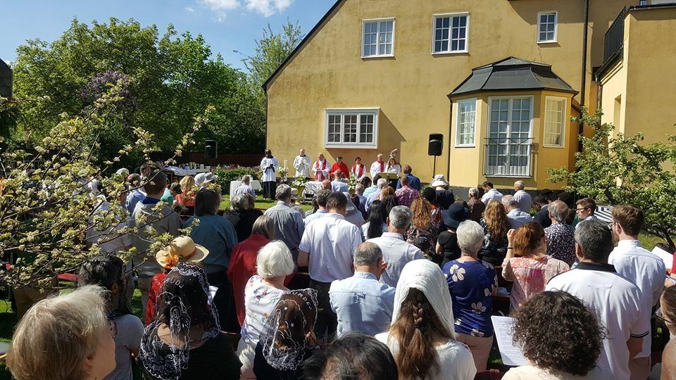 Pingstdagen Söndagen den 20 maj 2018 firade S:t Nikolai katolska församling pingstdagen, vilken