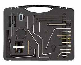 16 Mät- och monteringsverktyg TOOL BOX V03 17 Vive la perfektion: TOOL BOX V03 för Citroën och Peugeot Om du tänker serva en Citroën- eller Peugeot-motor måste vissa krav uppfyllas, särskilt vad