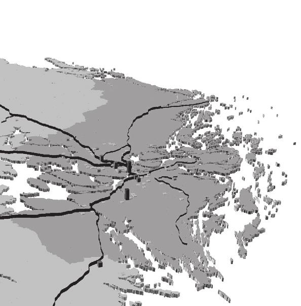 KAPITEL 5 SPRIDNING AV FÖRTÄTNINGENS EFFEKTER INOM OCH MELLAN STÄDER I en fallstudie av den kunskapsintensiva marknadsföringsbranschen på Manhattan i New York visar Arzaghi och Henderson (2008) hur
