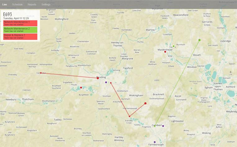 + ANALYSIS & REPORTS Du får en detaljerad, visuell överblick över schemalagd tid jämfört med