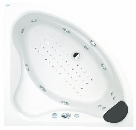 CLASSIC CURACAO 135x135 Volym: 300l Badkar OVS.240.XXX.00.Y 12,900:- System 2 NVS.240.XXX.02.Y. 28,900:- Munstycken: System 3 NVS.