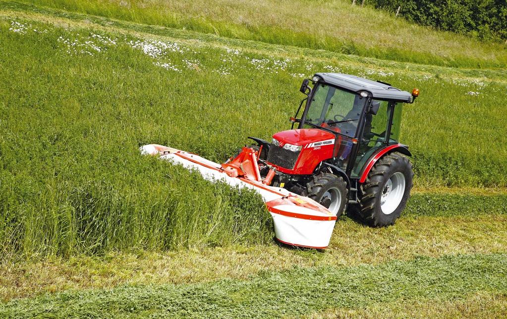 GMD 1020 F COMPACT-SERIEN SERIES OPTIDISC: DET OPTIMALA SNITTET Knivbalken OPTIDISC ger perfekt snittkvalitet, ökad slitstyrka och stöthållfasthet samtidigt som