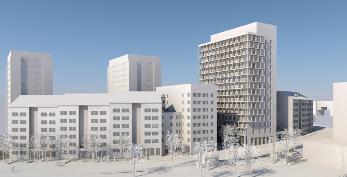 Projektportföljen Bagartorp, Solna Kommunal markanvisning Cirka 100