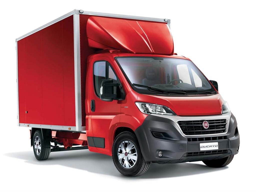 Ducato Chassi med dubbelhytt har plats för 7 personer.