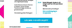 aktiv del av föreläsningarna och presentationen