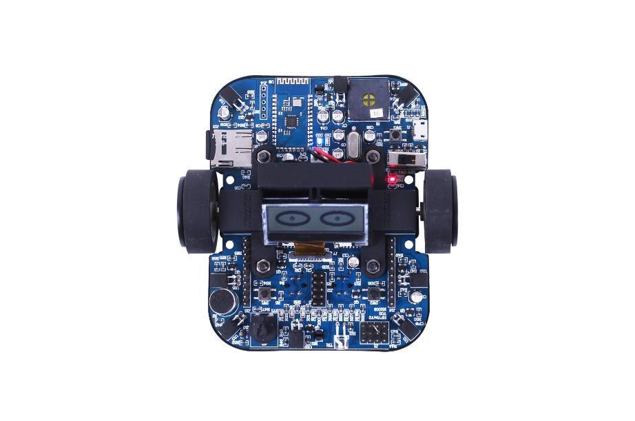 Robotbil Formula allcode Formula allcode är en mikrodatorstyrd mobil robot som kan positioneras och styras samt dessutom spela upp ljud.