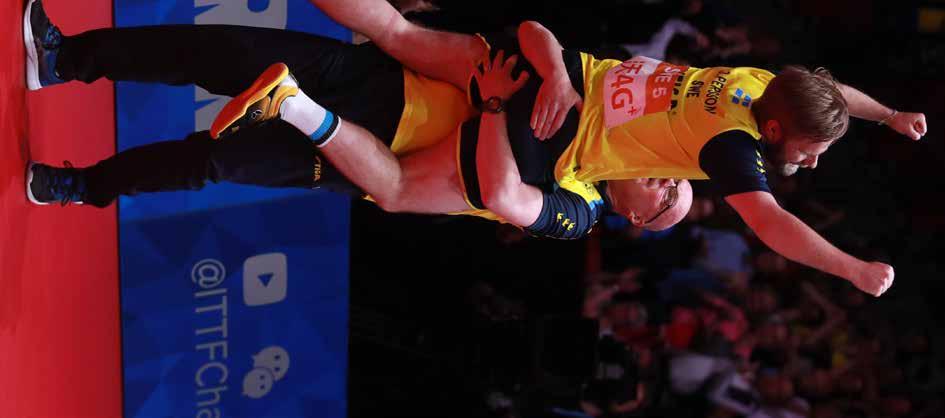 ÄNTLIGEN MEDALJ IGEN, SVERIGE pingis förluster mot Patrick och borde ha förvaltat tillfällena bättre, sa en något besviken Kristian.