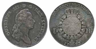 500:- Gustav III (1771-1792) 114 115 114 SM 43 1