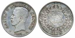 000:- 261 20 mynt i silver och koppar, 18