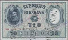 N,74620 1+ 300:- 351 SF R4.8 10 kronor 1913.