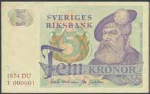 Mycket sällsynt! 01/0 500:- 355 SF R7:15 10 kronor 1962.