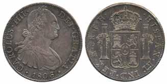 2, 106.2 Mexico Ferdinand VI 8 reales 1758 MM Mo, 26,79 g.