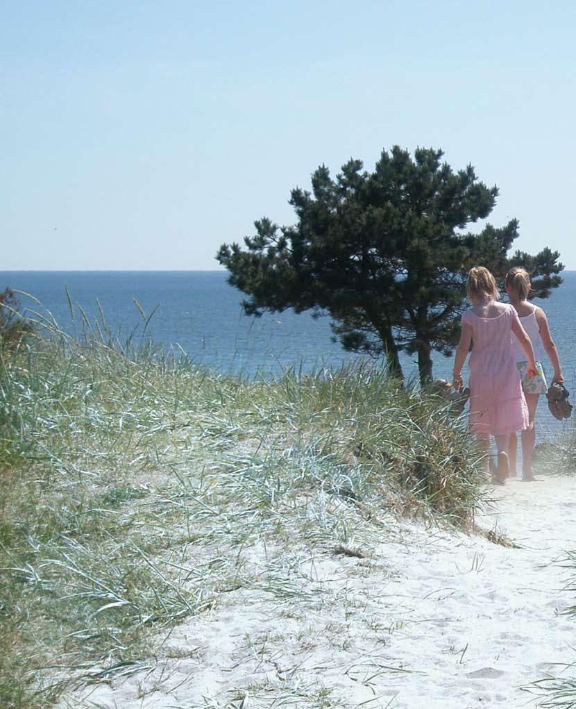 Galløkken Strand Camping HHH er inkl. färja t/r, Stuga m.bad 6 995 DKK Färja mitt i veckan, 5 pers.