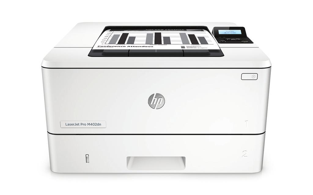 Datablad HP LaserJet Pro M402-serien Imponerande hastighet. Solid säkerhet. Utskriftsprestanda och stabila säkerhetsfunktioner som är gjorda för ditt sätt att arbeta.