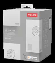 Enkelt att lämna Tryck på VELUX ACTIVE home control på vägen ut för att stänga alla dina VELUX INTEGRA takfönster. Säg det!
