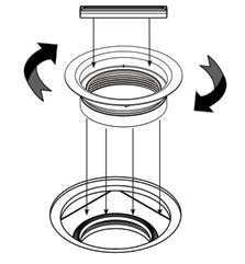 50mm SELF-SUPPORTING WETROOM FORMER Then place TRAY the tray INSTALLATION into the compound adhesive INSTRUCTIONS (weigh Maximum 50mm down to ensure good contact if required) and screw down into