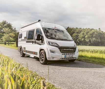 MALIBU UNGT MÄRKE MED LÅNG TRADITION Du letar efter något speciellt? Då är en Malibu Van precis det rätta. För bakom den finns nästan 40 års erfarenhet av att konstruera speciella campingbussar.