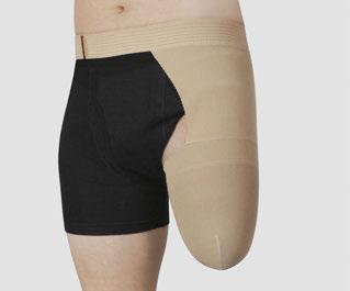 Kompressionsstumpstrumpor (med söm) Platt söm Juzo Expert Måttsydd produkter