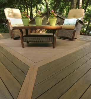 en traditionell hardwood plank.