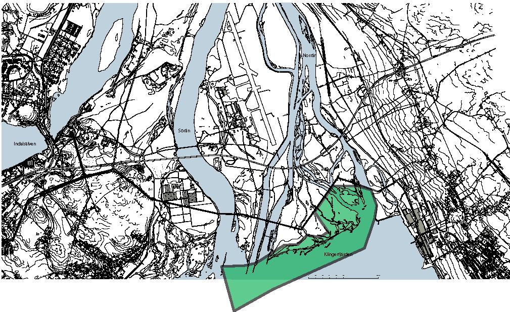 Naturreservatet i Indalsälvens delta Natura 2000- område Ett stycke väster om planområdet finns ett Natura 2000-område för att