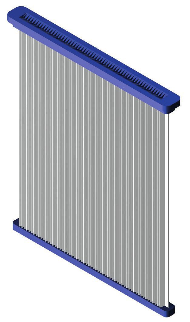 3020, 3050 Panelfilter för utsugsenhet 500 x 600 mm, H13