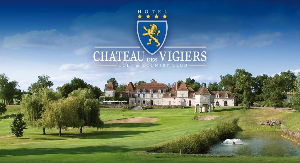 VÄLKOMMEN TILL CHÂTEAU DES VIGIERS Château des Vigiers grundades 1597 och ligger mitt i hjärtat av vindistrikten i Dordogne, ca en timmes bilresa öster om Bordeaux i sydvästra Frankrike.