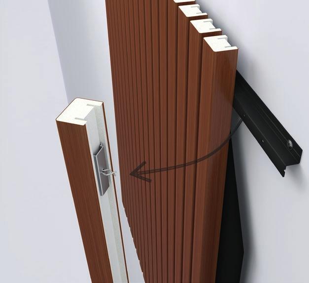 GUSTAFS LINEAR SYSTEM 2018-1 DESIGNED FOR EYES AND EARS VÄGG, GUSTAFS LINEAR RIB EN RIBBA MED UNIKA EGENSKAPER Våra ribbor baseras på en