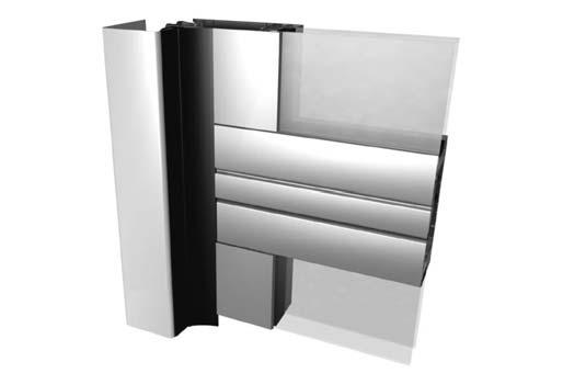 SA3: Enkelruta i "reptålig" akryl (SAN med beläggning), 2,5 mm SS3:Enkelruta i akryl (SAN) 2,5 mm SH4: Enkelhärdat glas 4 mm 1.3.5 Tätningar Porten är försedd med väl utformade tätningar på samtliga sidor, vilket ger porten utmärkta tätningsegenskaper.