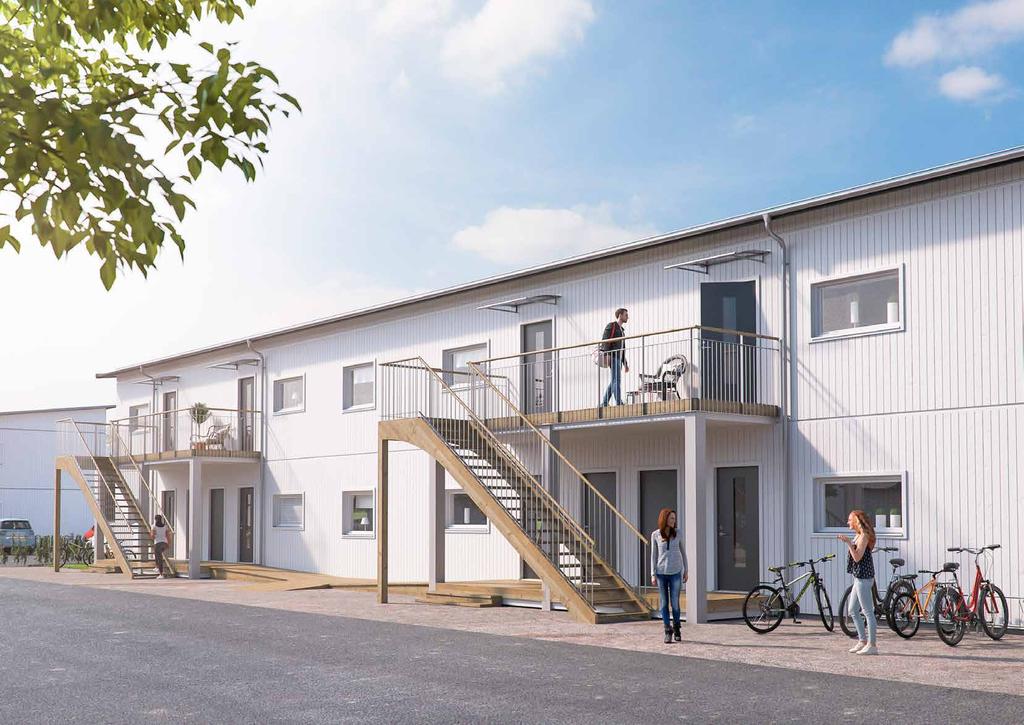 Exteriören är minst lika viktig som insidan, tror jag. Dessutom ska det kännas att huset är välbyggt. Att det skyddar, som ett hus ska.