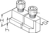 Artikel T-spårsmutter Howa, Kitagawa och Matsumoto (MMK) chuck Material: Stål: 817M40 nr D H h K Bult Howa Kitagawa / Samchully GP 0 10 15 5,5 14 M8 x 20 H01MA4, H024M5 B 204, B 205 GP 04 8 1,5 4,5