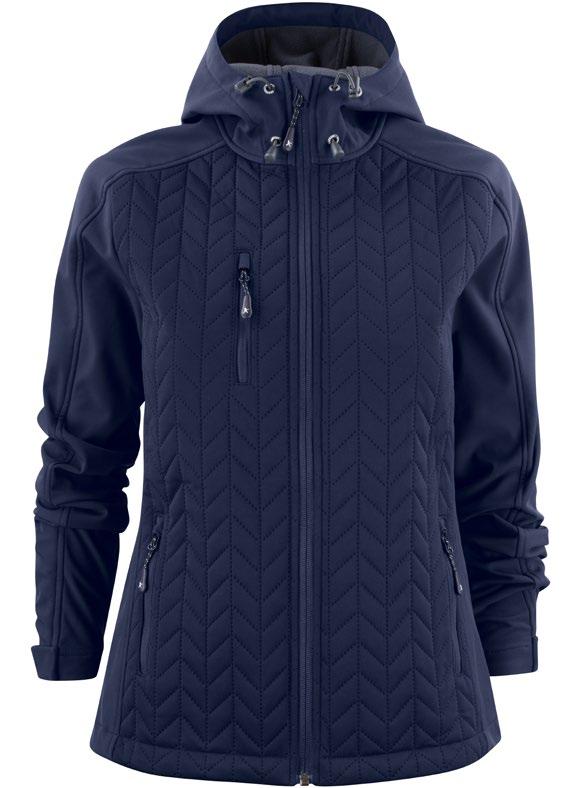 2131041 MYERS S XXXL 2121038 MYERS LADY J.HARVEST SPORTWEAR MYERS HYBRIDJACKA AV VIND- OCH VATTENAVVISANDE SOFTSHELL OCH VÄRMEQUILTAD INTERLOCK MED HÖG ANDAS-FUNKTION.