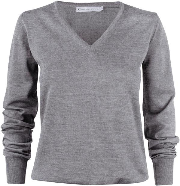 HARVEST SPORTWEAR WESTMORE V-RINGAD, FINSTICKAD